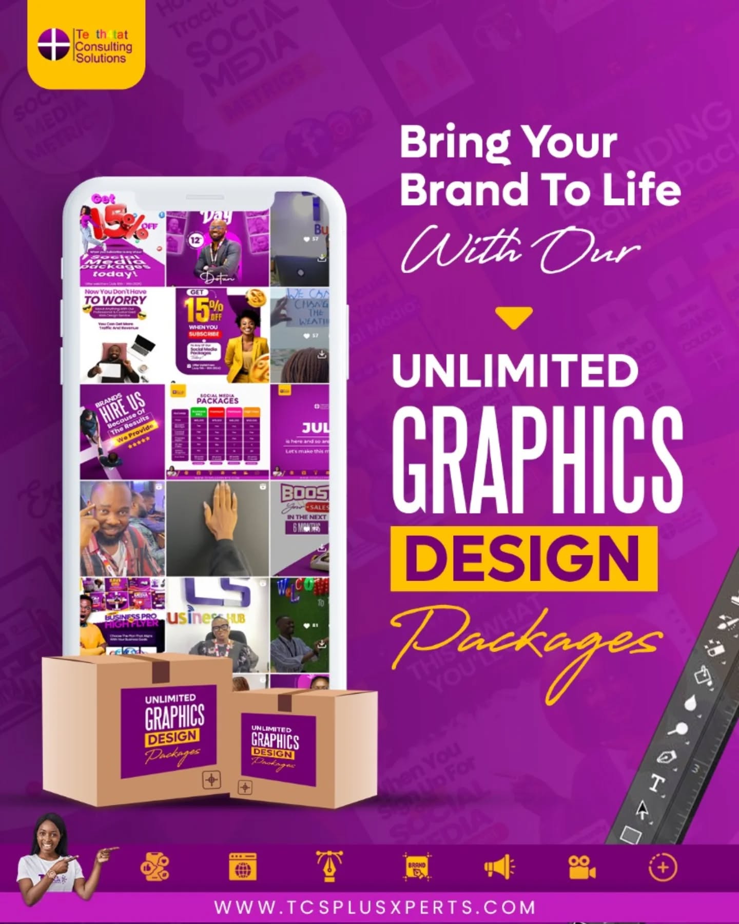 TCS Plus Experts | Unlimited Graphic Design